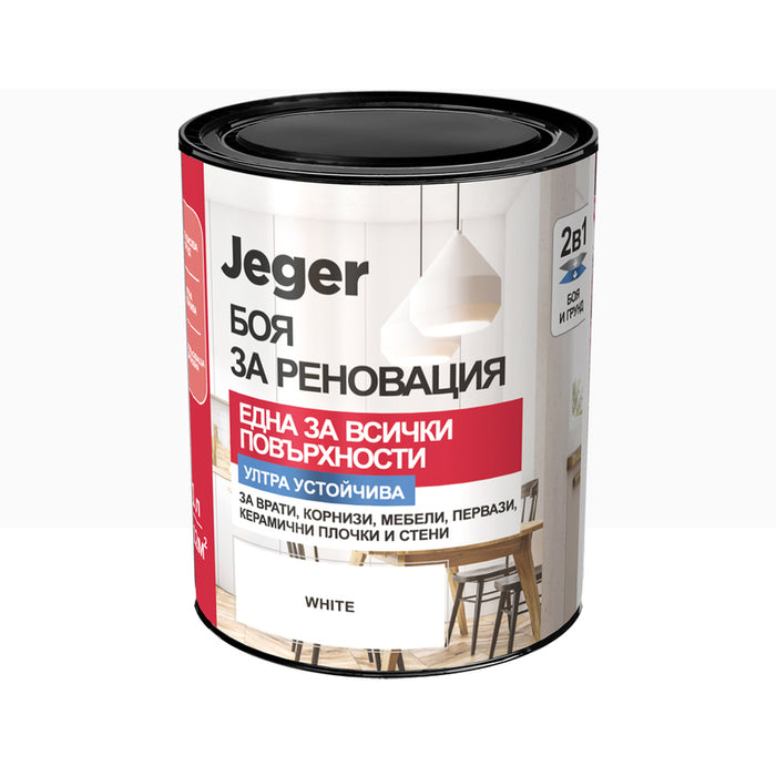 PAINT FOR RENOVATION WHITE 1 L JEGER