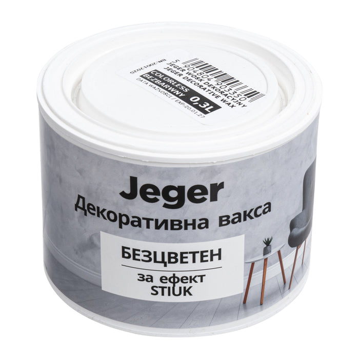 COLORLESS WAX 0.3 L JEGER