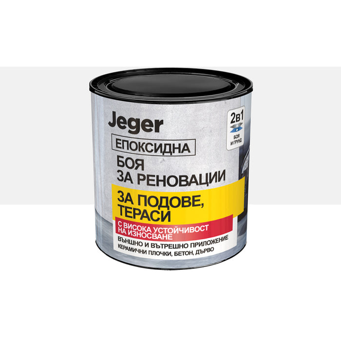 EPOXY PAINT WHITE 0.5 L JEGER JEGER