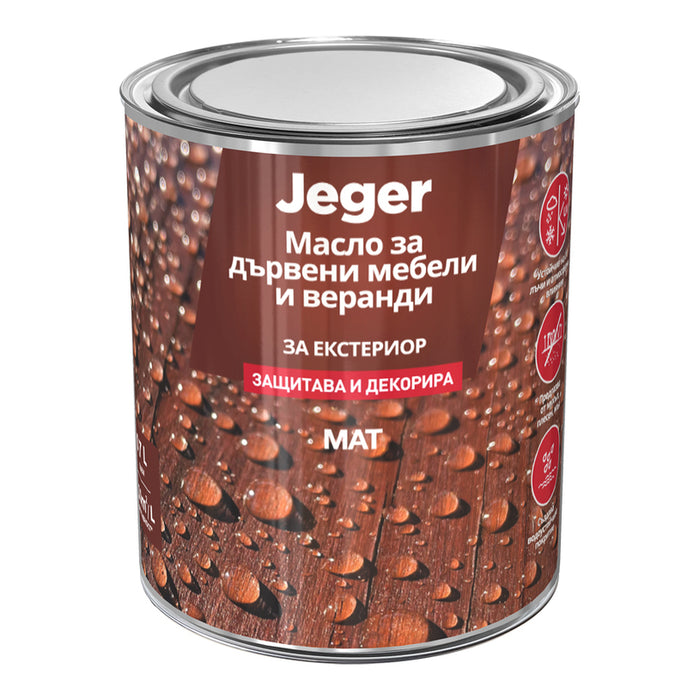 TEAK WOOD OIL 0.7 L JEGER