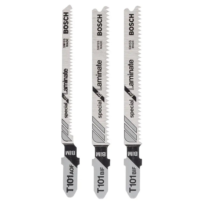 JIG SAW KNIFE 3 PCS BOSCH T101 BIF T101 AOF - Ножове за прободни триони<<<Консумативи за