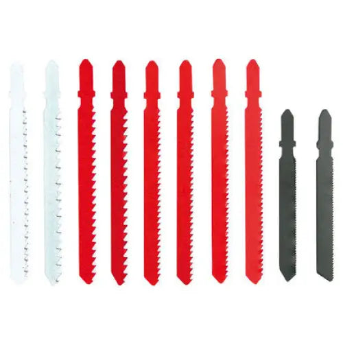 JIG SAW KNIVES T HANDLE 10 PCS. VERTO - Ножове за прободни триони<<<Консумативи за електроинструменти<<<Инструменти и