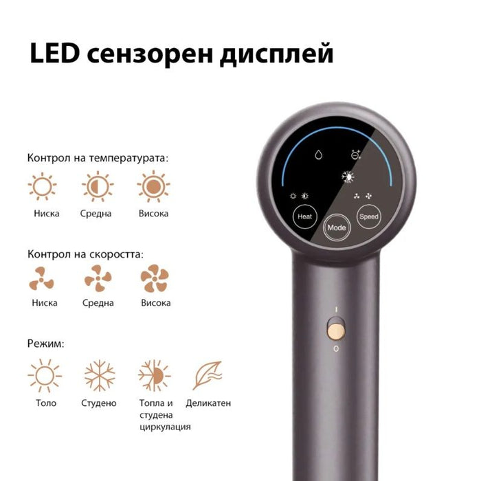 Ultrasonic hair dryer JIMMY F8