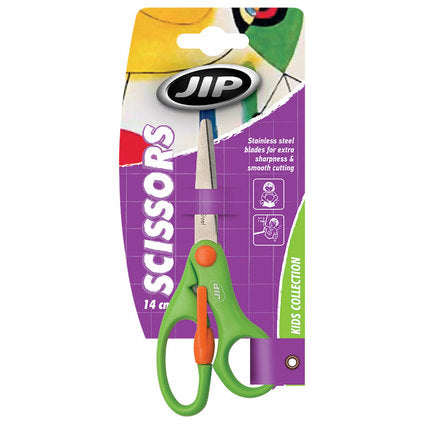 CHILDREN'S SCISSORS WITH OPENING MECHANISM JIP SC01000