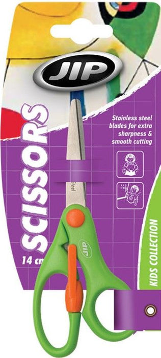 CHILDREN'S SCISSORS WITH OPENING MECHANISM JIP SC01000