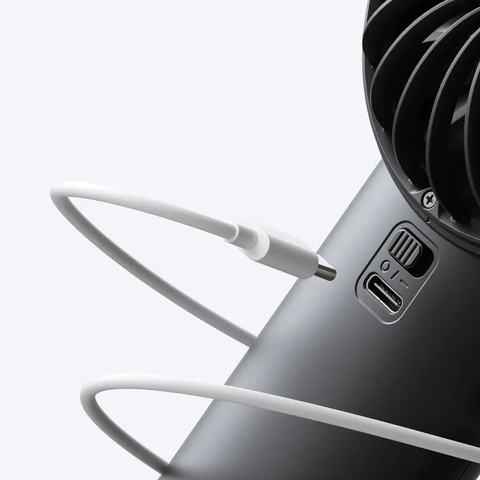 Jisulife Handheld Fan Life4 5000mAh Portable USB Fan - Black - Household accessories<<<HurtelXML