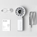 Jisulife Handheld Fan Life7 5000mAh Portable USB Fan - Gray - Household accessories<<<HurtelXML