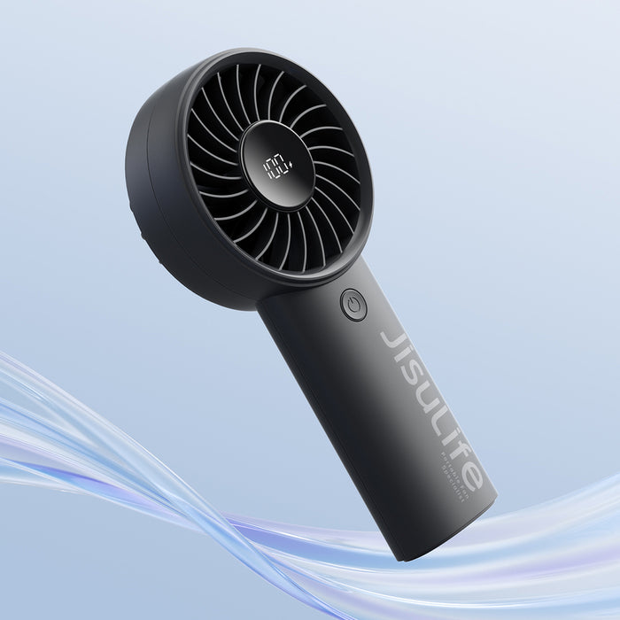 Jisulife Handheld Fan Life4 5000mAh Portable USB Fan - Black