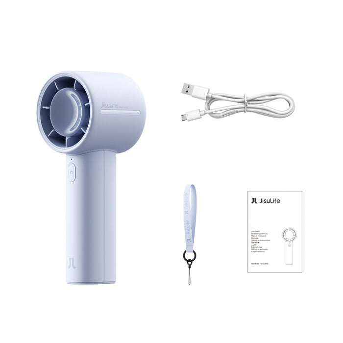 Jisulife Handheld Fan 10 4000mAh Portable USB Fan - Blue