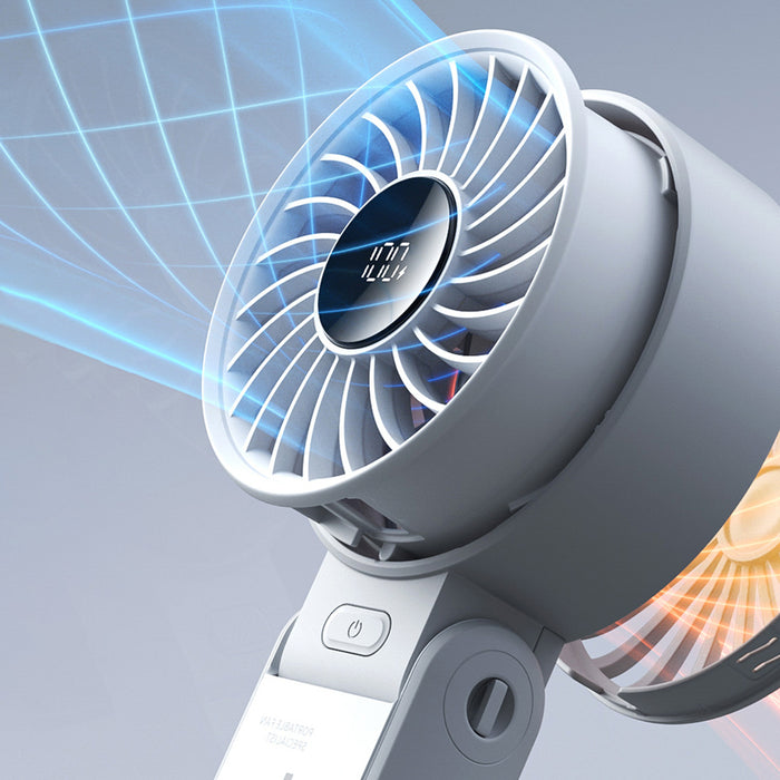 Jisulife Handheld Fan Life7 3600mAh Portable USB Fan - Gray