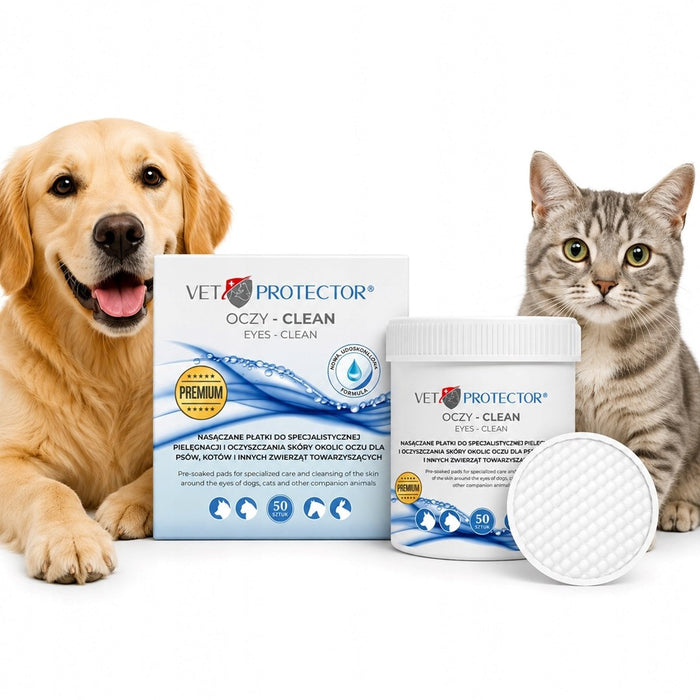 JM SANTE Vet Protector Eyes Clean – eye wipes – 50pcs
