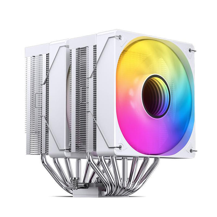 CPU cooler Jonsbo CR-3000 ARGB White 2x120mm