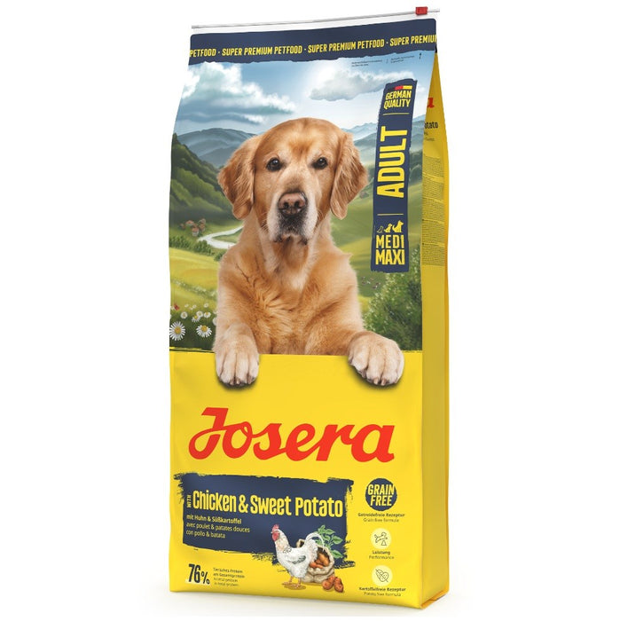 Fodder Josera Medi/Maxi Adult Chicken Potatoes 12,5 Kg