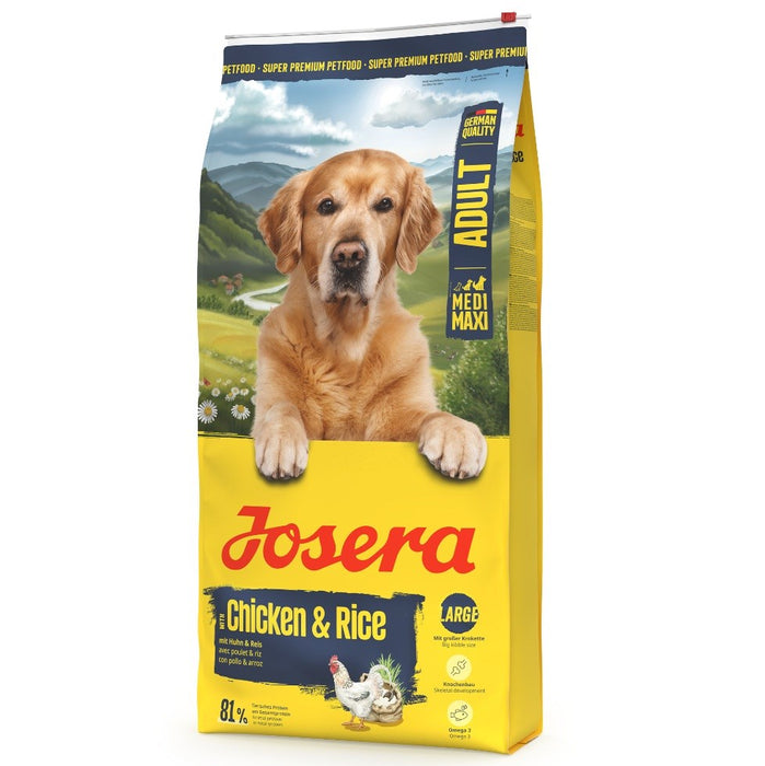 Fodder Josera Medi/Maxi Adult Chicken Rice 12,5 Kg