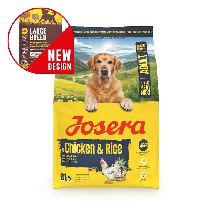 Fodder Josera Medi/Maxi Adult Chicken Rice 12,5 Kg