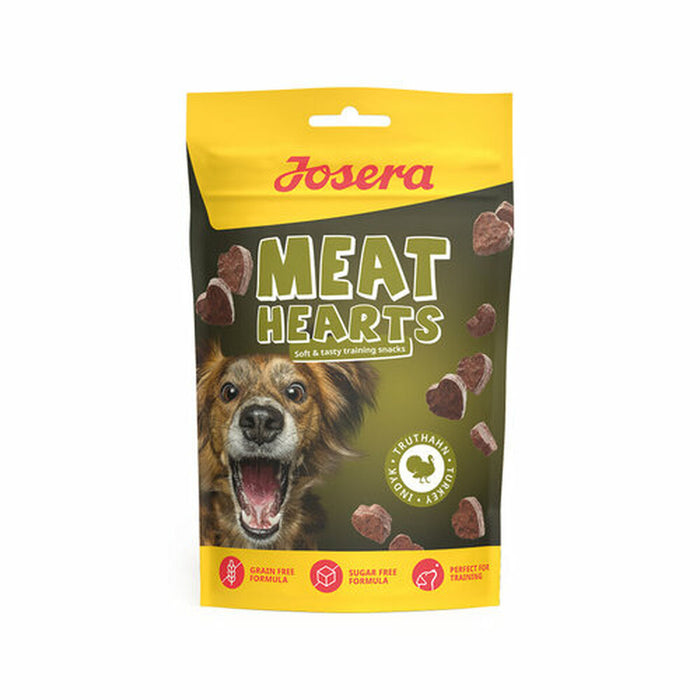 Dog Snack Josera Meat Hearts 70 g Turkey