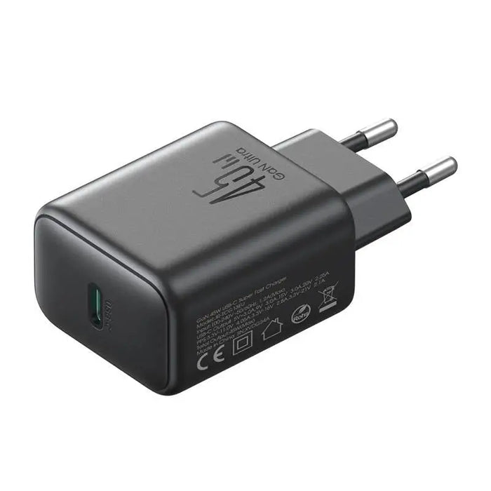 Joyroom charger JR-TCG13 45W GaN black (EU) - mains chargers<<<Chargers<<<GSM Accessories<<<InnproXML&&&Cell phone USB