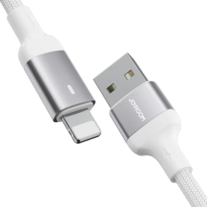 Joyroom Extraordinary Series A10 USB-A / Lightning 2.4A cable 1.2 m - white - Cell phone cables<<<HurtelXML