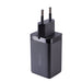 Joyroom fast GaN charger 65W USB-A 2x USB-C black + USB-C - USB-C cable 100W 1.2m (TCG01) - Cell phone USB