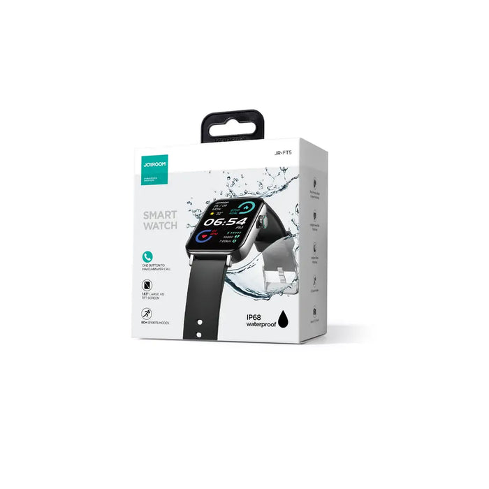 Joyroom Fit-Life JR-FT5 smartwatch with call answering function / IP68 protection - black - Smart watch