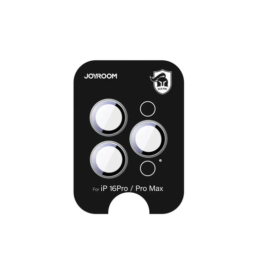 Joyroom JR-MFY0262 protective glass for iPhone 16 Pro/16 Pro Max lenses - titanium - Cell phone tempered