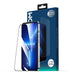 Joyroom JR-MLG0284 2.5D Anti-Blue Light + Dustproof Tempered Glass with Black Frame for iPhone 15/16 - Cell phone