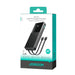 Joyroom JR-PBF19 22.5W 10000mAh Powerbank with Two Built-in Cables - Black - Powerbanks<<<HurtelXML
