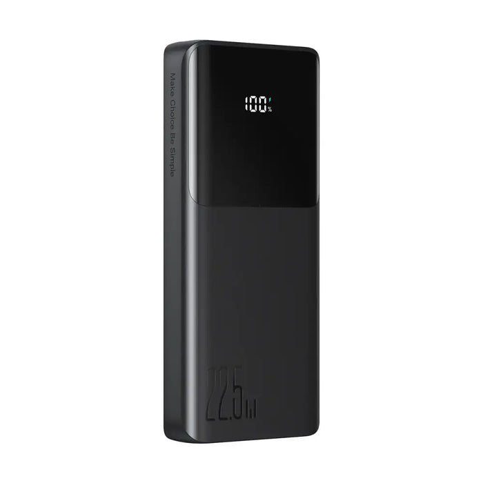 Joyroom JR-PBF19 22.5W 10000mAh Powerbank with Two Built-in Cables - Black - Powerbanks<<<HurtelXML