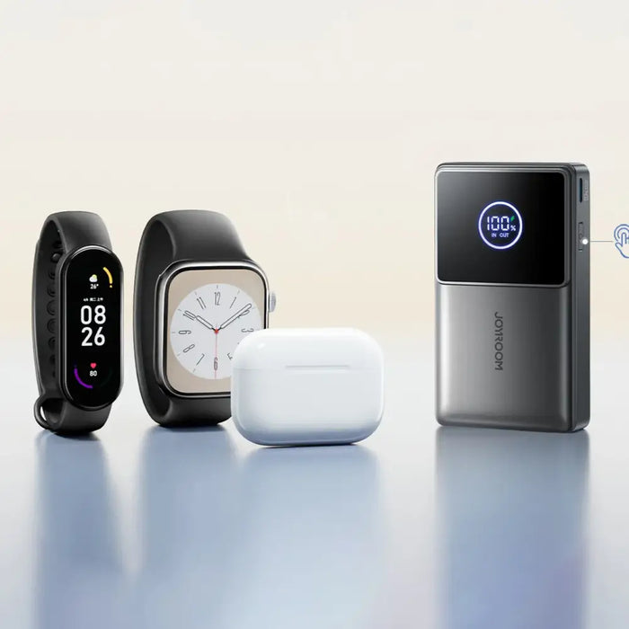 Joyroom JR-PR1 10000mAh 22.5W Powerbank with Built-in Retractable USB-C Cable - Black - Powerbanks<<<HurtelXML