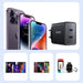 Joyroom JR-TCF09 fast charger 2x USB-C 40W - black - Cell phone USB charger<<<HurtelXML