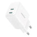 Joyroom JR-TCF12 Dual-Port (2C) 20W Power Charger (white) - mains chargers<<<Chargers<<<GSM