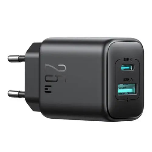 Joyroom JR-TCF13 Dual-Port (A + C) 25W Power Charger (black) - mains chargers<<<Chargers<<<GSM
