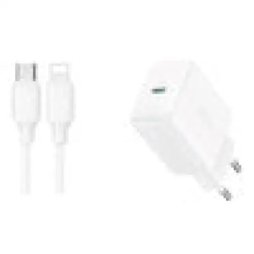 Joyroom JR-TCF20 network charger with C-Lightning 20W 1m cable (white) - mains chargers<<<Chargers<<<GSM