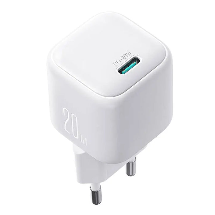 Joyroom JR-TCG08 GaN Mini 20W mains charger (white) - mains chargers<<<Chargers<<<GSM Accessories<<<InnproXML&&&Cell