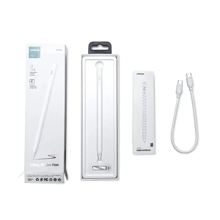 Joyroom JR-X9 Active Stylus for Apple iPad White (JR-X9) - Cell phone stylus pen<<<HurtelXML&&&Exhibition