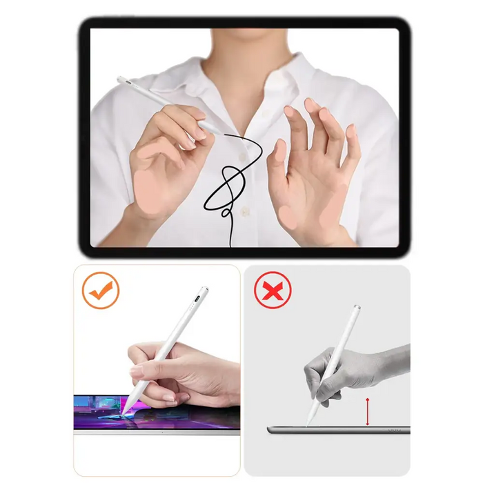 Joyroom JR-X9 Active Stylus for Apple iPad White (JR-X9) - Cell phone stylus pen<<<HurtelXML&&&Exhibition