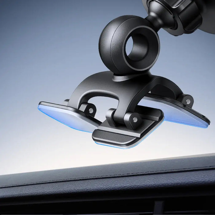 Joyroom JR-ZS259 clamp car holder with three adjustable legs - black - Uchwyty samochodowe z ładowarką Qi