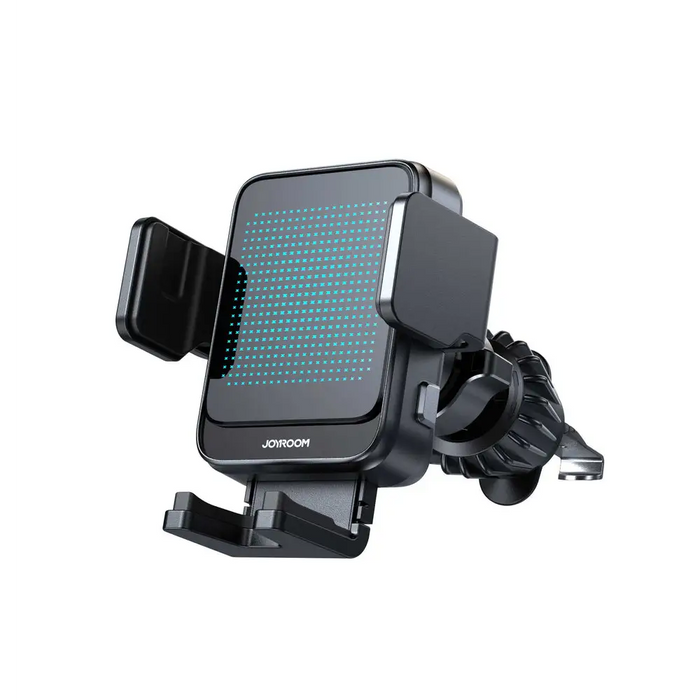 Joyroom JR-ZS341 phone holder with wireless charging for air vent - black - Cell phone USB charger<<<HurtelXML