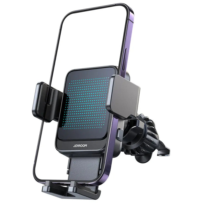 Joyroom JR-ZS341 phone holder with wireless charging for air vent - black - Cell phone USB charger<<<HurtelXML