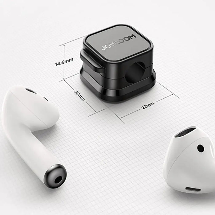 Joyroom JR-ZS368 magnetic cable organizer - black (3 pcs.) - Cable organizers<<<HurtelXML