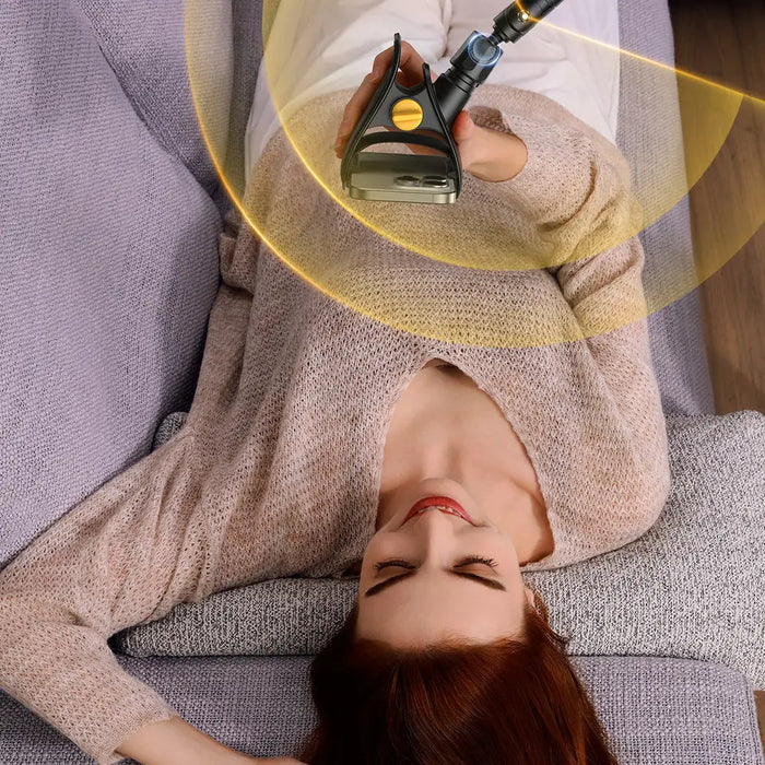 Joyroom JR-ZS389 holder with flexible arm for a desk phone - black - Cell phone holders<<<HurtelXML