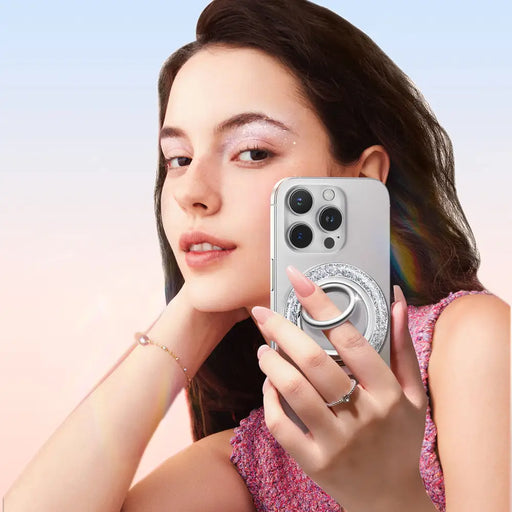 Joyroom JR-ZS425 magnetic ring holder - white - Cell phone holders<<<HurtelXML