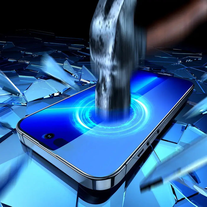 Joyroom Knight 2.5D Privacy TG Tempered Glass for iPhone 14 Pro with Anti-Spy Filter Full Screen with Frame Transparent