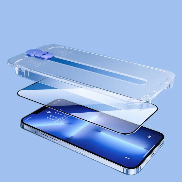 Joyroom Knight Glass for iPhone 14 Pro Max with Mounting Kit Clear (JR-H12) - Cell phone tempered glass<<<HurtelXML
