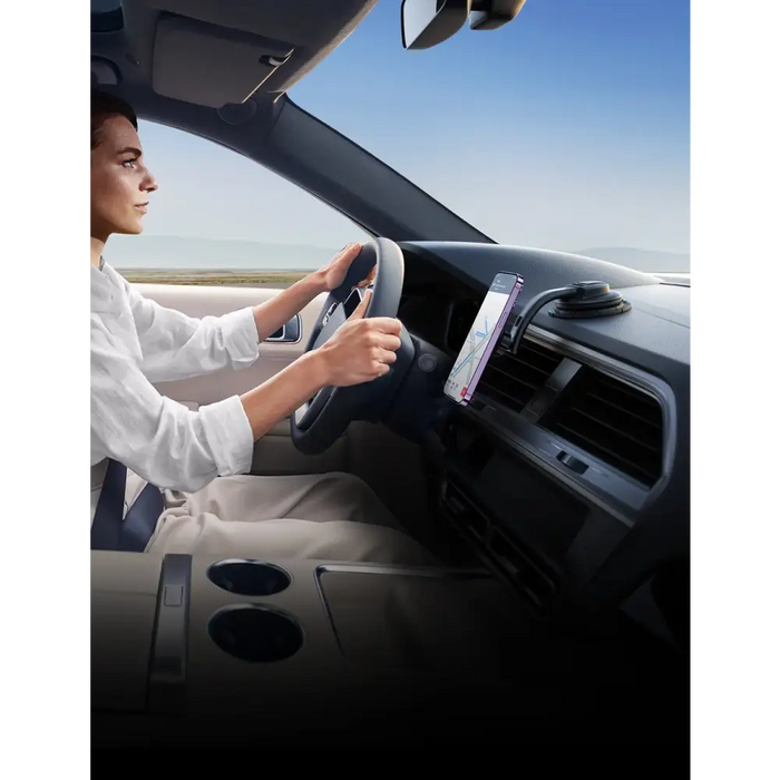 Joyroom magnetic car phone holder for cockpit dashboard black (JR-ZS366) - Cell phone holders<<<HurtelXML
