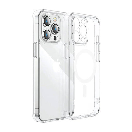 Joyroom magnetic protective case for iPhone 15 Pro Max (transparent) - Protective cases for smartphones<<<Cases<<<GSM