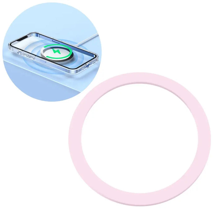 Joyroom metal magnetic ring for smartphone pink (JR-Mag-M3) - Other cell phone equipment<<<HurtelXML