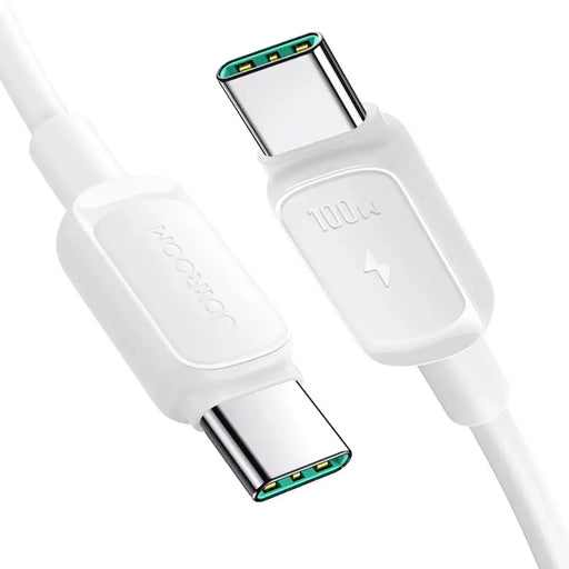 Joyroom Multi-Color Series A14 USB-C / USB-C 100W Cable 1.2m - White - Lightning