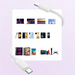 Joyroom Multi-Color Series A14 USB-C / USB-C 100W Cable 1.2m - White - Lightning