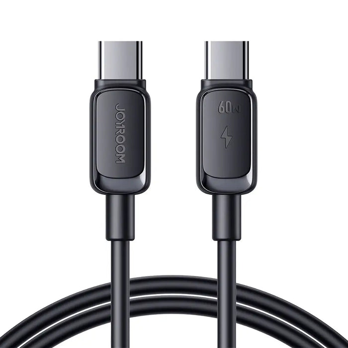 Joyroom Multi-Color Series A14 USB-C / USB-C 60W Cable 1.2 m - Black - Cell phone cables<<<HurtelXML